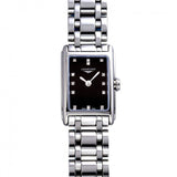  Shop Authentic Longines Dolcevita Black Dial Silver Steel Strap Watch for Women - L5.258.4.57.6 - Luxxuri