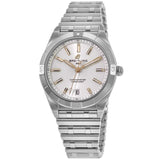  Shop Authentic Breitling Chronomat Automatic 36 White Dial Silver Steel Strap Watch for Women - A10380101A2A1 - Luxxuri