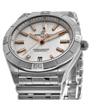  Shop Authentic Breitling Chronomat 36 Mother of Pearl Dial Silver Steel Strap Watch for Women - A10380101A4A1 - Luxxuri