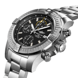  Shop Authentic Breitling Avenger Chronograph 45mm Black Dial Silver Steel Strap Watch for Men - A13317101B1A1 - Luxxuri