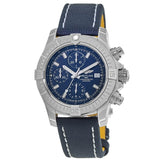  Shop Authentic Breitling Avenger Chronograph 45mm Blue Dial Blue Calfskin Strap Watch for Men - A13317101C1X2 - Luxxuri