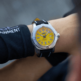  Shop Authentic Breitling Avenger Automatic 45mm Seawolf Yellow Dial Black Nylon Strap Watch for Men - A17319101/1X2 - Luxxuri