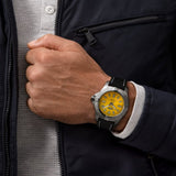  Shop Authentic Breitling Avenger Automatic 45mm Seawolf Yellow Dial Black Nylon Strap Watch for Men - A17319101/1X2 - Luxxuri