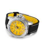  Shop Authentic Breitling Avenger Automatic 45mm Seawolf Yellow Dial Black Nylon Strap Watch for Men - A17319101/1X2 - Luxxuri