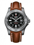  Shop Authentic Breitling Avenger II Seawolf Stainless Steel 45mm Volcano Black Leather Strap Mens Watch - A1733110/BC31/434X - Luxxuri