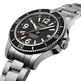 Shop Authentic Breitling Superocean Automatic 44mm Black Dial Silver Steel Strap Watch for Men - A17367D71B1A1 - Luxxuri