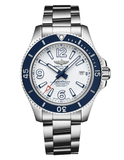 Shop Authentic Breitling Superocean 42mm White Dial Silver Steel Strap Watch for Men - A17366D81A1A1 - Luxxuri