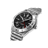  Shop Authentic Breitling Chronomat GMT 40 Automatic Black Dial Silver Steel Strap Watch for Men - A32398101B1A1 - Luxxuri