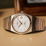 Shop Authentic Tissot PRX Quartz Silver Dial Silver Steel Strap Watch for Men - T137.410.11.031.00 - Luxxuri