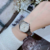  Shop Authentic Burberry The Classic Silver Dial Silver Steel Strap Watch for Women - BU10108 - Luxxuri