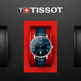  Shop Authentic Tissot Carson Premium Powermatic 80 Blue Dial Blue Leather Strap Watch For Men - T122.407.16.043.00 - Luxxuri