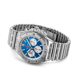  Shop Authentic Breitling Chronomat B01 42 Six Nations Italy Blue Dial Silver Steel Strap Watch for Men - AB0134A41C1A1 - Luxxuri