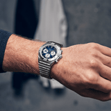 Shop Authentic Breitling Chronomat B01 42 Six Nations Scotland Blue Dial Silver Steel Strap Watch for Men - AB0134A51C1A1 - Luxxuri