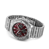  Shop Authentic Breitling Chronomat B01 42 Six Nations Wales Red Dial Silver Steel Strap Watch for Men - AB0134A61K1A1 - Luxxuri