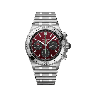 Shop Authentic Breitling Chronomat B01 42 Six Nations Wales Red Dial Silver Steel Strap Watch for Men - AB0134A61K1A1 - Luxxuri