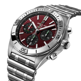  Shop Authentic Breitling Chronomat B01 42 Six Nations Wales Red Dial Silver Steel Strap Watch for Men - AB0134A61K1A1 - Luxxuri