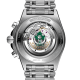  Shop Authentic Breitling Chronomat B01 42 Six Nations Ireland Green Dial Silver Steel Strap Watch for Men - AB0134A91L1A1 - Luxxuri