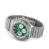  Shop Authentic Breitling Chronomat B01 42 Six Nations Ireland Green Dial Silver Steel Strap Watch for Men - AB0134A91L1A1 - Luxxuri