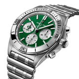  Shop Authentic Breitling Chronomat B01 42 Six Nations Ireland Green Dial Silver Steel Strap Watch for Men - AB0134A91L1A1 - Luxxuri