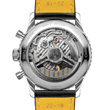  Shop Authentic Breitling Navitimer B01 Chronograph 41 Blue Dial Black Leather Strap Watch for Men - AB0139241C1P1 - Luxxuri