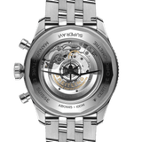  Shop Authentic Breitling Super Avi B04 Chronograph GMT 46 Tribute to Vought F4U Corsair Blue Dial Silver Steel Strap Watch for Men - AB04451A1C1A1 - Luxxuri