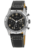  Shop Authentic Breitling Avi Ref. 765 1953 Re-Edition Black Dial Black Leather Strap Watch for Men - AB0920131B1X1 - Luxxuri