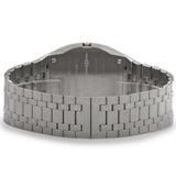  Shop Authentic Gucci 25H Quartz Gold Dial Silver Steel Strap Watch for Men - YA163405 - Luxxuri