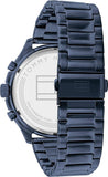  Shop Authentic Tommy Hilfiger Asher Chronograph Blue Dial Blue Steel Strap Watch For Men - 1791853 - Luxxuri