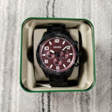  Shop Authentic Fossil Brox Multifunction Maroon Dial Black Steel Strap Watch for Women - BQ2803 - Luxxuri