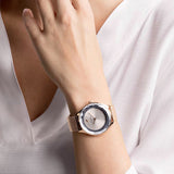  Shop Authentic Swarovski Octea Nova Grey Dial Gold Mesh Bracelet Watch for Women - 5451634 - Luxxuri