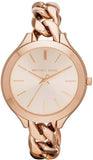  Shop Authentic Michael Kors Slim Runway Rose Gold Dial Rose Gold Steel Strap Watch for Women - MK3223 - Luxxuri