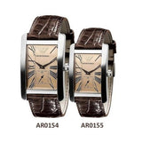  Shop Authentic Emporio Armani Classic Beige Dial Brown Leather Strap Watch For Men - AR0154 - Luxxuri