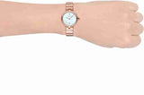  Shop Authentic Emporio Armani Mother of Pearl Dial Rose Gold Steel Strap Watch For Women - AR11236 - Luxxuri