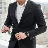 Shop Authentic Emporio Armani Aviator Quartz Black Dial Black Leather Strap Watch For Men - AR11336 - Luxxuri