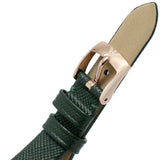  Shop Authentic Emporio Armani Pro Planet Analog Silver Dial Green Leather Strap Watch For Women - AR11517 - Luxxuri