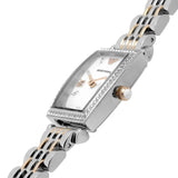  Shop Authentic Emporio Armani Gianni T Bar White Mother Of Pearl Dial Two Tone Steel Strap Watch For Women - AR11519 - Luxxuri