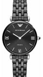  Shop Authentic Emporio Armani Ceramica Black Dial Black Ceramic Strap Watch For Women - AR1487 - Luxxuri