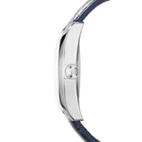  Shop Authentic Emporio Armani Valente Quartz Silver Dial Grey Leather Strap Watch For Men - AR1666 - Luxxuri
