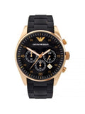  Shop Authentic Emporio Armani Sportivo Black Dial Black Steel Strap Watch For Women - AR5906 - Luxxuri