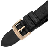  Shop Authentic Emporio Armani Luigi Automatic Silver Dial Black Leather Strap Watch For Men - AR60013 - Luxxuri