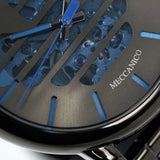  Shop Authentic Emporio Armani Meccanico Automatic Grey Dial Grey Steel Strap Watch For Men - AR60029 - Luxxuri