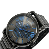  Shop Authentic Emporio Armani Meccanico Automatic Grey Dial Grey Steel Strap Watch For Men - AR60029 - Luxxuri