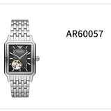  Shop Authentic Emporio Armani Diego Automatic Black Dial Silver Steel Strap Watch For Men - AR60057 - Luxxuri