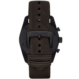  Shop Authentic Emporio Armani Sportivo Chronograph Beige Dial Brown Leather Strap Watch For Men - AR6078 - Luxxuri