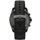  Shop Authentic Emporio Armani Sigma Chronograph Black Dial Black Leather Strap Watch For Men - AR6131 - Luxxuri