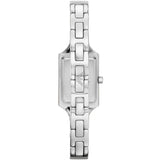  Shop Authentic Emporio Armani Chiara Analog Silver Dial Black Leather Strap Watch For Women - AR7372 - Luxxuri