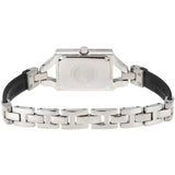 Shop Authentic Emporio Armani Chiara Analog Silver Dial Black Leather Strap Watch For Women - AR7372 - Luxxuri