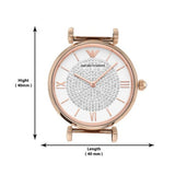  Shop Authentic Emporio Armani Gianni T Bar Quartz White Dial Two Tone Steel Strap Watch For Women - AR80035 - Luxxuri