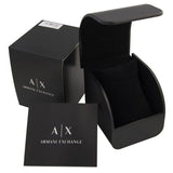  Shop Authentic Armani Exchange Outerbanks Chronograph Black Dial Black Silicone Strap Watch For Men - AX1343 - Luxxuri