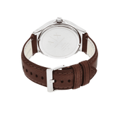 Shop Authentic Armani Exchange Hampton Chronograph Blue Dial Brown Leather Strap Watch For Men - AX2133 - Luxxuri